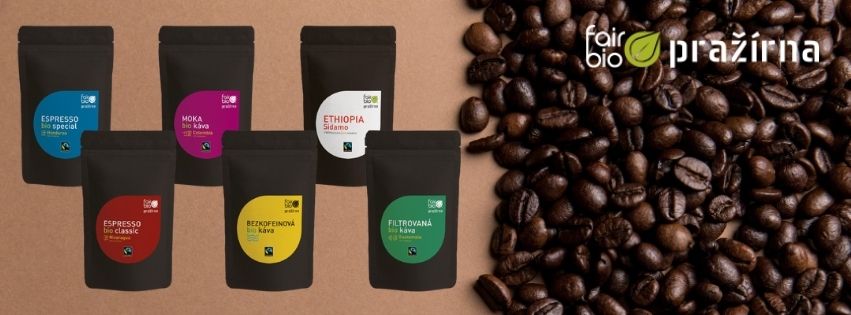 Exkluzivní káva od malých farmářů z celého světa pražená v sociálním družstevním podniku.